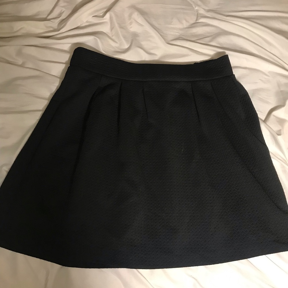 High Waisted Black Skirt